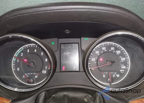 2012 Jeep Grand Cherokee Overland из США, поврежденный, VIN 1C4RJFCT5CC346111